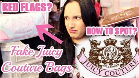 how to tell a fake juicy couture bag|juicy leather couture bag.